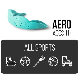 SISU MOUTH GUARDS Adult 1.6 NextGen mouthguard, One Size, Hot Pink