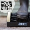 JobSite The Original Boot Scrubber - Includes Stakes for Grass