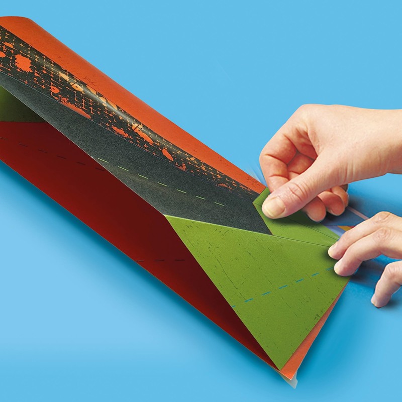 SES Creative 14288 Paper Plane with Launch Ramp, Various Colours