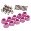 Plasma Cutting Torch Consumables Kit Electrode Contact Tip Ceramics Nozzle