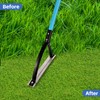 sancat Weed Cutter with Double-Edged Sharp Blade,51 inch Stainless Steel