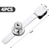 yotutun Terrarium Lock with Key Equal 4 Pieces Rack Lock