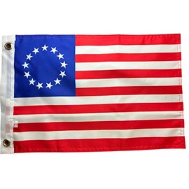 PringCor Small Betsy Ross USA 12x18 Flag Ship Garden Boat Man Cave Outdoor