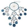 VIE Naturals Capiz Dream Catcher, No Feathers, 12cm, Blue, Multicolor,