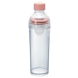 Hario Cold Brew Tea Bottle, 400ml, Smoky Pink