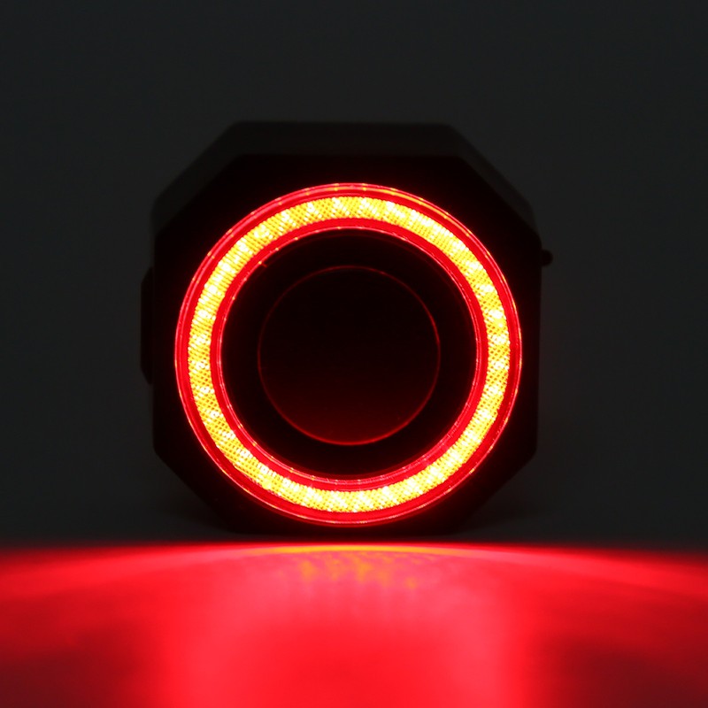 Alert Bike Taillight Prevent Theft Auto On Off IPX5 Waterproof