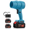 350000 RPM Cordless Leaf Blower -21V Handheld Design Lawn Blowers