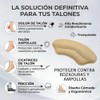 20Pares Almohadillas de Talón para Zapatos,Talón Autoadhesivas(beige+Negro)