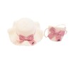 Toddler Baby Girl Straw Hat Matching with Mini Purse Bag