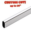 Oval Closet Rod | CUSTOM CUT | Up to 36"