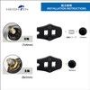 HEIGHTEN 60/70/80/90mm Reel Handle, 4 Colors, Fits Shimano (SHIMANO), Daiwa