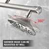Double Shower Head for Couples, Brushed Nickel
