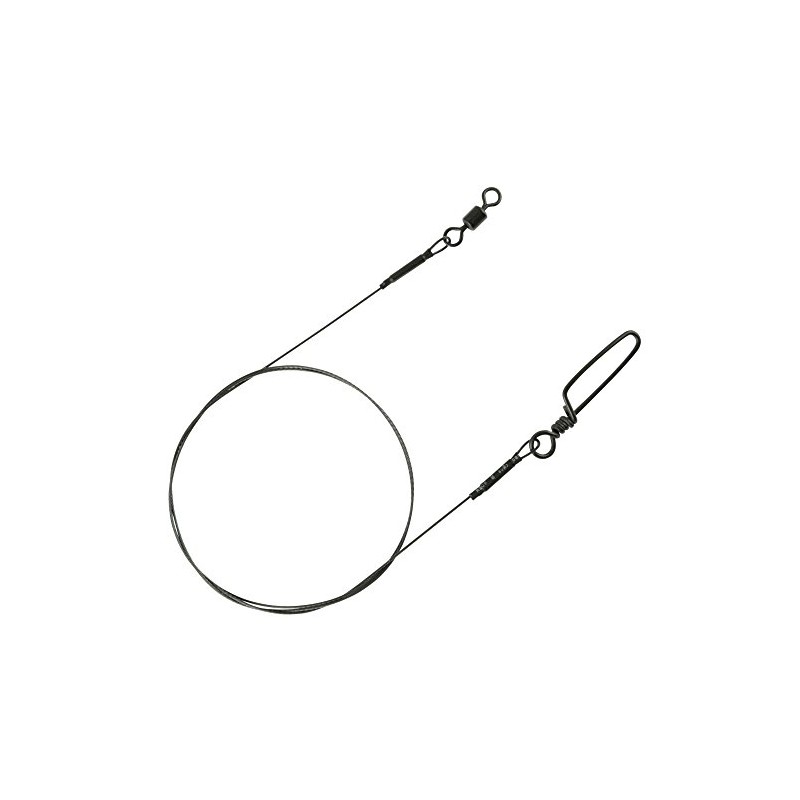 Spro Matt Black Leader 1x7 Titanium Leader Length / Diameter