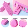 50pcs Foam Sponge Toe Separators Finger Dividers Soft Sponge Finger