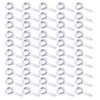 Heavy Duty 30mm Screw in Eye Bolt Hooks Zinc Plated