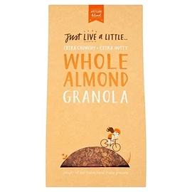 Just Live a Little Whole Almond Granola 400g - Pack of 6