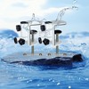 Jhanw Desk C-Clamps with 2 Pieces 1/2" Thread Hole, 2