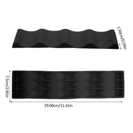 Luxshiny Foldable Wine Bottle Holder Stacker Silicone Rack Mat Compact Organizer for Kitchen Countertop Storage Display up to 10 Bottles Home Bar Mini Fridge