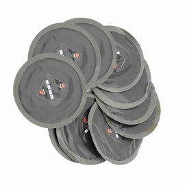 Rubber Tire Repair Patch Cold Round Tubeless Patches 10Pcs 90mm Car Tyre Puncture
