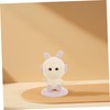 LALAFINA Bunny Shape Brush Storage Desk Organizer Rotating Pen Holder