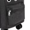 2-Tier Dog Trolley Bag Double-Compart