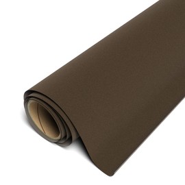 Siser StripFlock Pro HTV 12"x5yd Roll (Brown) - Textured Heat Transfer Vinyl - for use with Siser, Cricut and Silhouette Cutters - CPSIA Certified