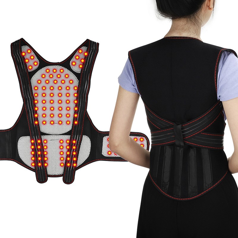 Soothing Back Support Belt Self Heating Back Support Waist Brace
