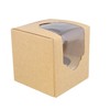 Spec101 Mini Cupcake Holders - 50 Pk Individual Cupcake Boxes