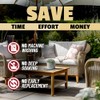 Patio Cushion Cleaner Outdoor Fabric Cleaner - Deep Cleans Dirt,