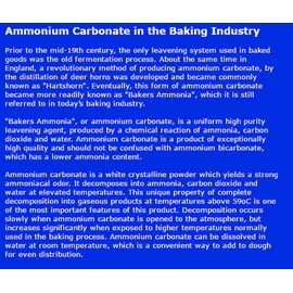 Oasis Supply Baker's Ammonia (Ammonium Carbonate) (16 oz)