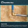 SharkBite Max 90 Degree Female Adapter Elbow, 3/4 Inch Push-to-Connect