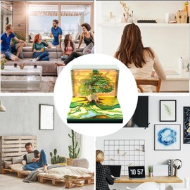 Time Piece Calendar - 2026 Calendar,Nature Theme Tree House River Design Tear Away Memo for Holiday Classroom Teacher Workout Commute School Study