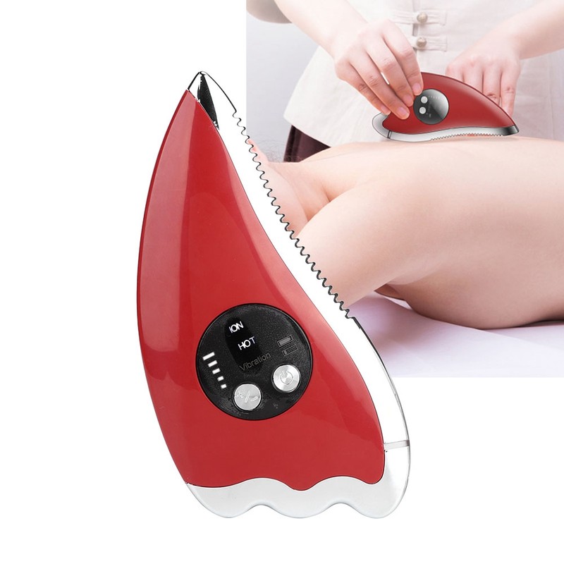Microcurrent Scraping Massager Face Lifting Massage Electric Skin Rejuvenation Beauty