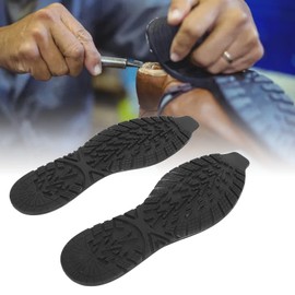 Pssopp Reparación Completa de Suela, Parte Inferior del Zapato Reparación Completa de Suela Elasticidad Cortable Resistencia Completa Al Deslizamiento Suela Completa Reemplazo de Goma (41-44)