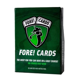 Fore! Cards 3 Game Bundle – Fun and Strategic On-Course Golf Games for Groups – Games for Every Type of Golfer – Gift for Men and Women – Interactive On-Course Golf Card Games