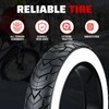 ZUKKA 20 x 4.0 E-Bike Tire 1/2 Pack Fat Tire