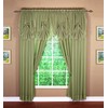 Today's Curtain Emelia Original Voile Panel 95", Dusty Leaf, 60"