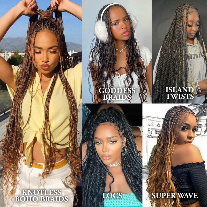 Human Hair Braids ModelModel Dream Weaver Deep Bulk 18 Inch