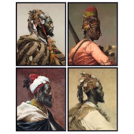 African American Wall Art - Black Art - African American Wall Decor - Black History - Afro Wall Art - Black Culture - Living Room Man Cave Decor - African American Gifts for Men - Black Pride Pictures