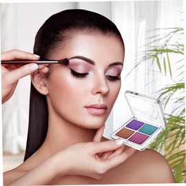 Ipetboom 2pcs Empty Eyeshadow Pans Diy Palette Magnetic Makeup Container for Women Eyeshadow Subpackaging Boxes