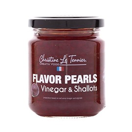 Christine Le Tennier Vinegar & Shallots Flavor Pearls, 7oz Jar