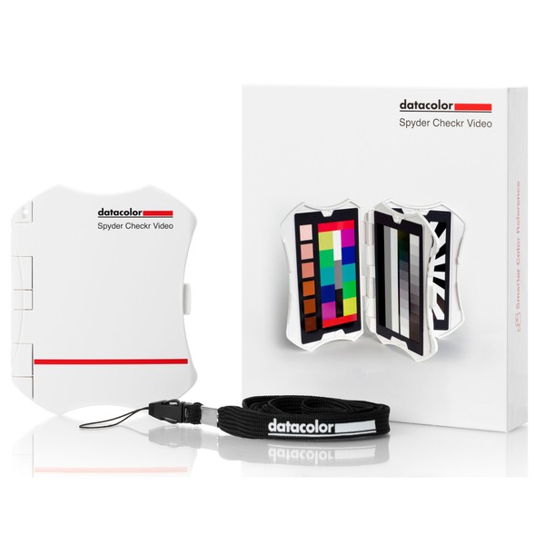 Datacolor Spyder Checkr Video: reference tool and color map for color accuracy in video. Simplify color correction with detailed information in Rec.709