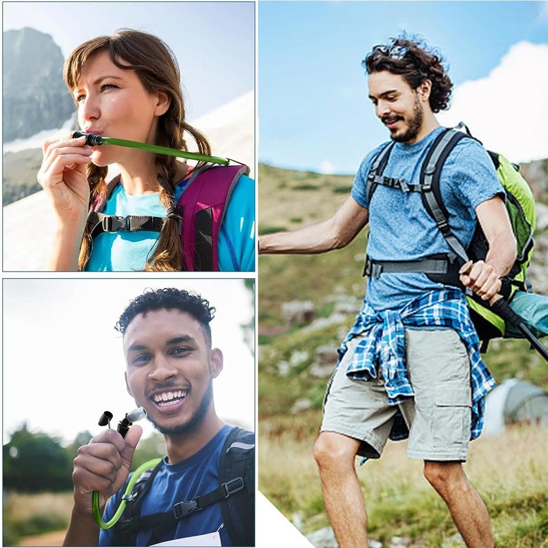 CUEMOON 2L Portable Water Bag with Hydration Tube for Cycling