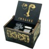 Imagine Music Box Imagine Music Box Wooden Engraved Gift Music