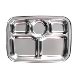 Stainless steel diet plate (EL1604) / 스텐락 다이어트 식판 (EL1604)