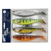 PetrisCatch Allround Rubber Fish Set of 4 + 4 Steel
