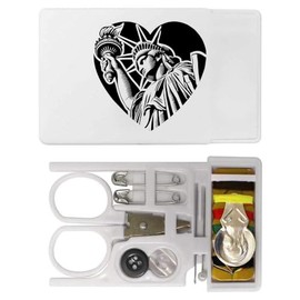 'Statue of Liberty Heart' Mini Travel Sewing Kit (SE00037750)
