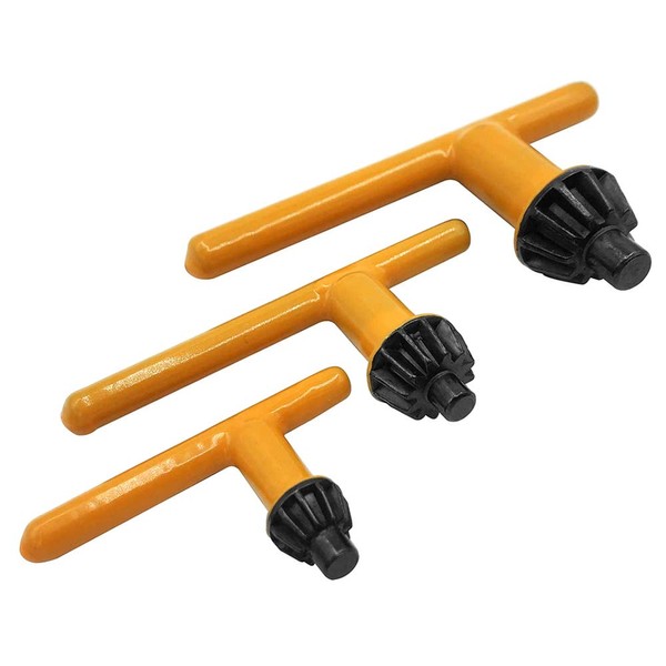 Mesee 3 Packs Drill Chuck Key Wrench Set, Universal Impact