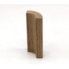 5/8" x 2" x 4" Red Oak Outside Radius Corner