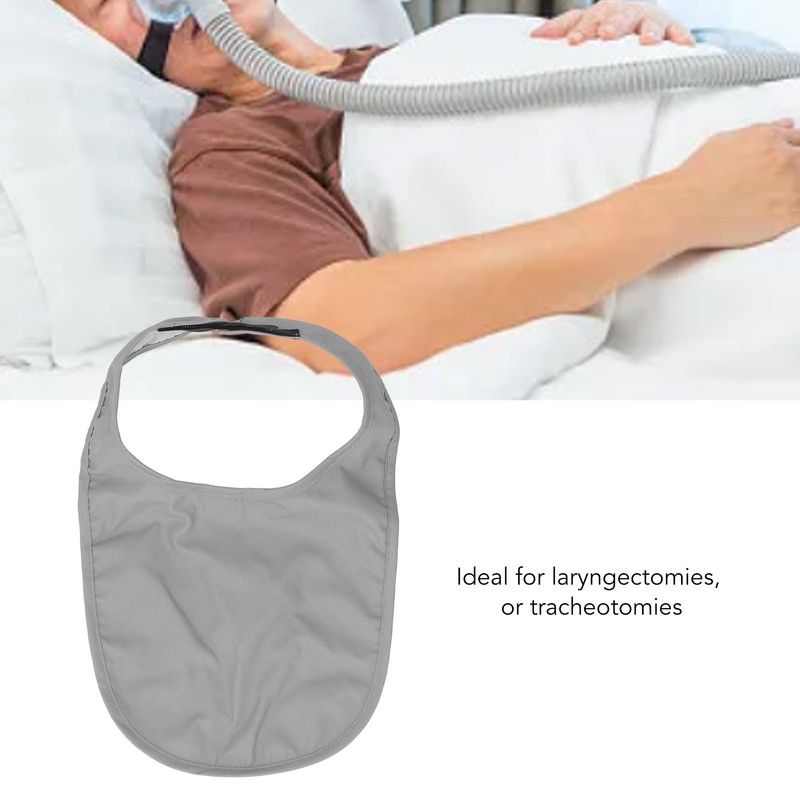 Tracheostomy Shower Cover Nylon Waterproof Dustproof Speed Recovery for Laryngectomy